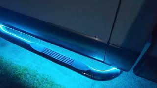 Wire courtesy lights to dome light