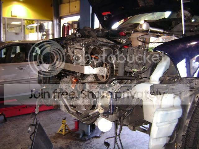 All this for a thermostat and thermostat housing......it's a VW....