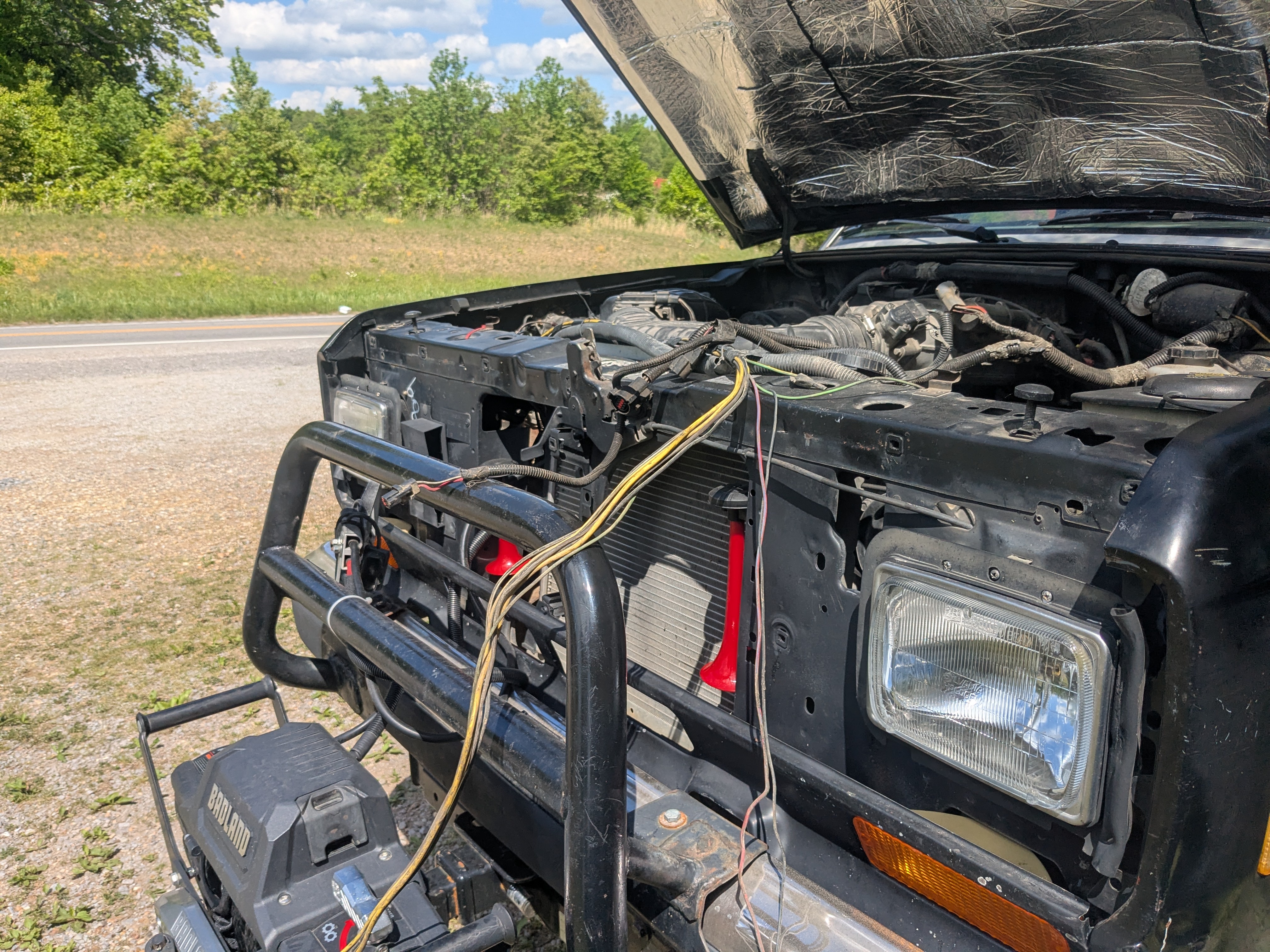 Train horn install