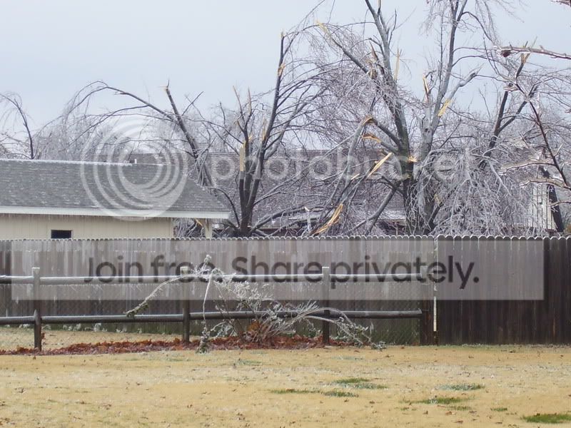 Ice pics from Owasso, Ok.