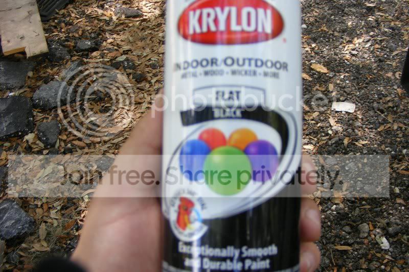 Spray paint dash?
