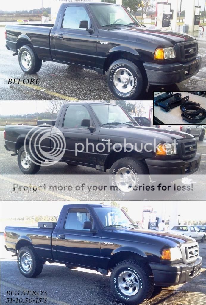 2" Coil Spacer & Shackle Lift (Before & After Pics)