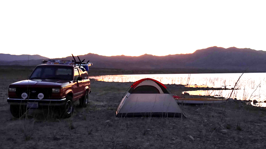 your truck camping