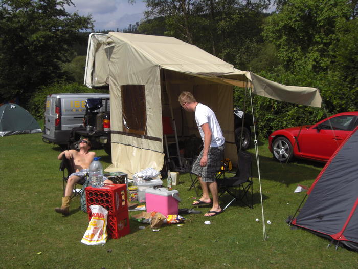 your truck camping
