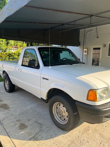 2003 Ford Ranger Pickup White RWD Automatic