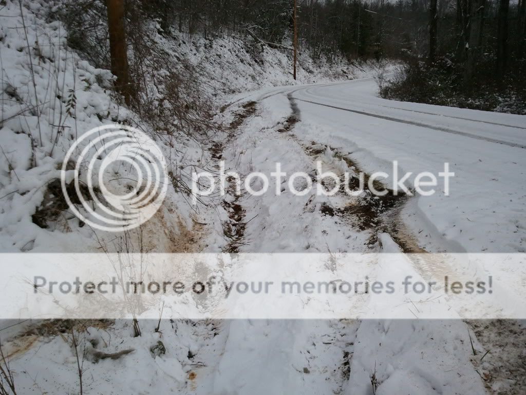 My Snow Excursion with a scare