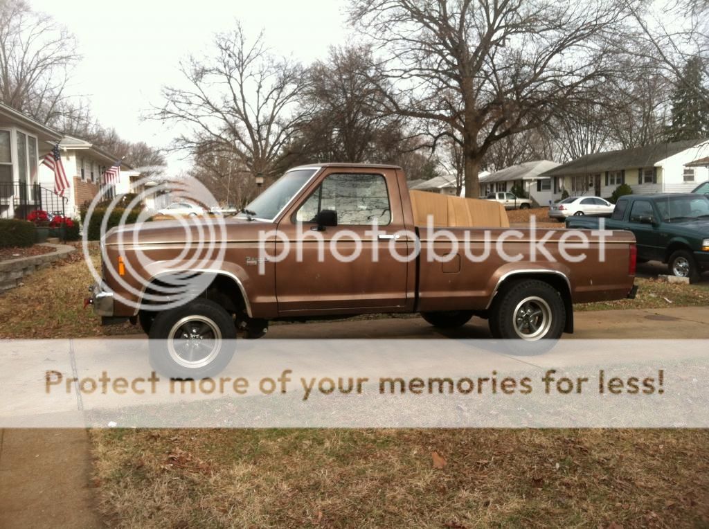 1984 Ranger, 351w, gasser style