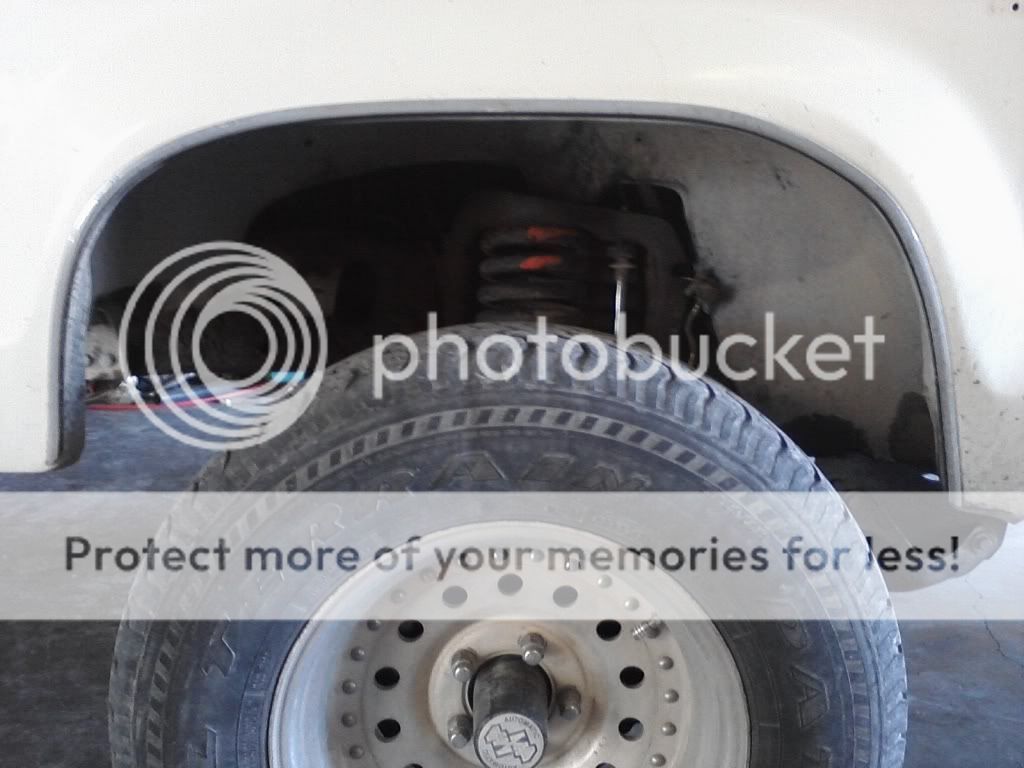 Lift shocks too short?!!!