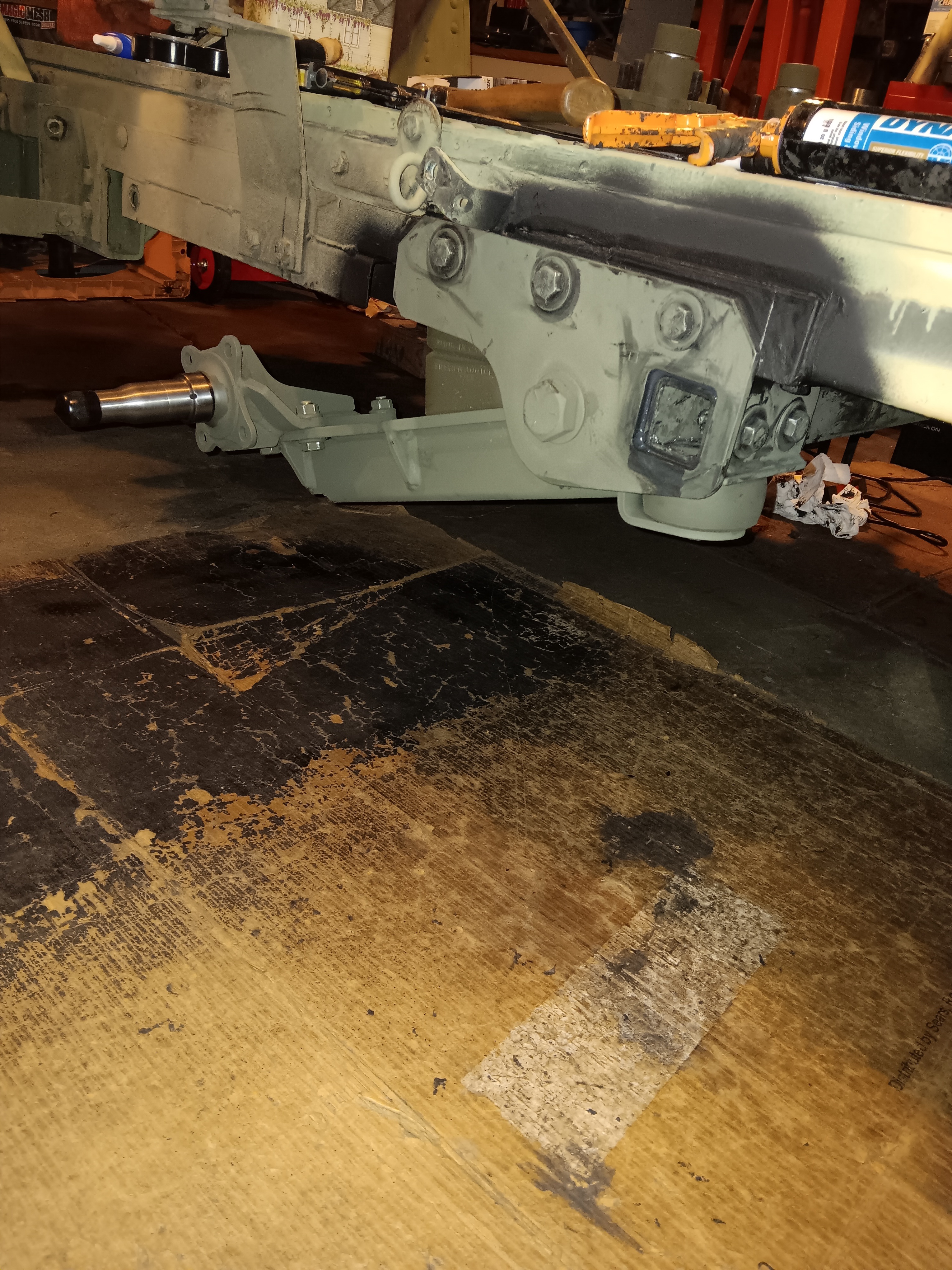 2007 Red Trailer 4X8 Utility Trailer