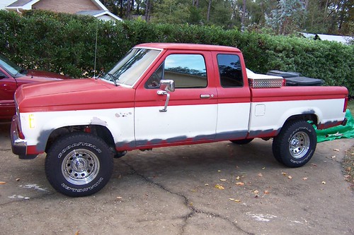 OLD pic of my truck and wife