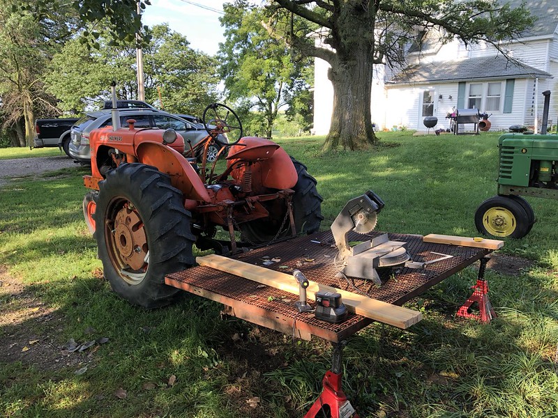 Tailgate as a sawhorse?
