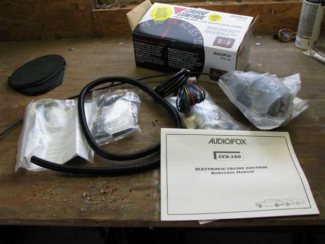 Cruise control install: 93 Ranger 3.0 5 Speed