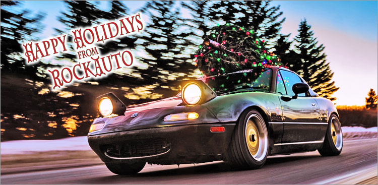 Happy Holidays from Everyone at RockAuto