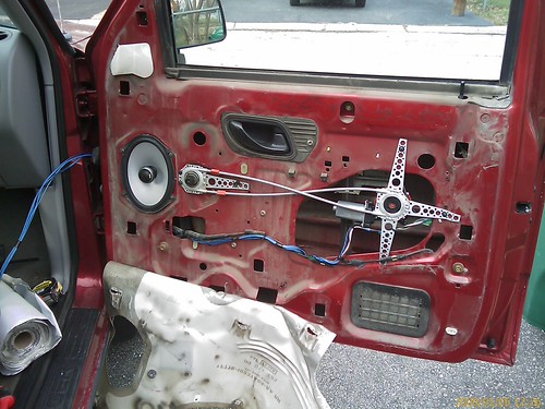 Adding power windows/locks to a 98. Pictures.