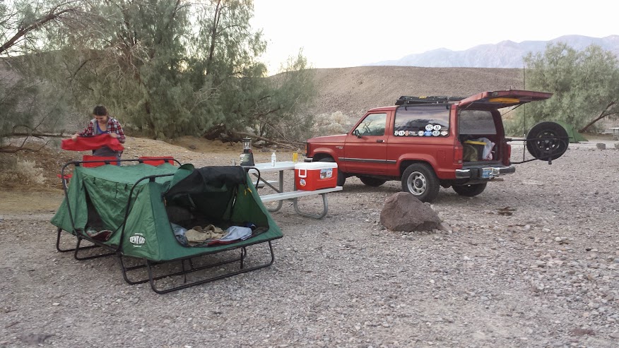 your truck camping