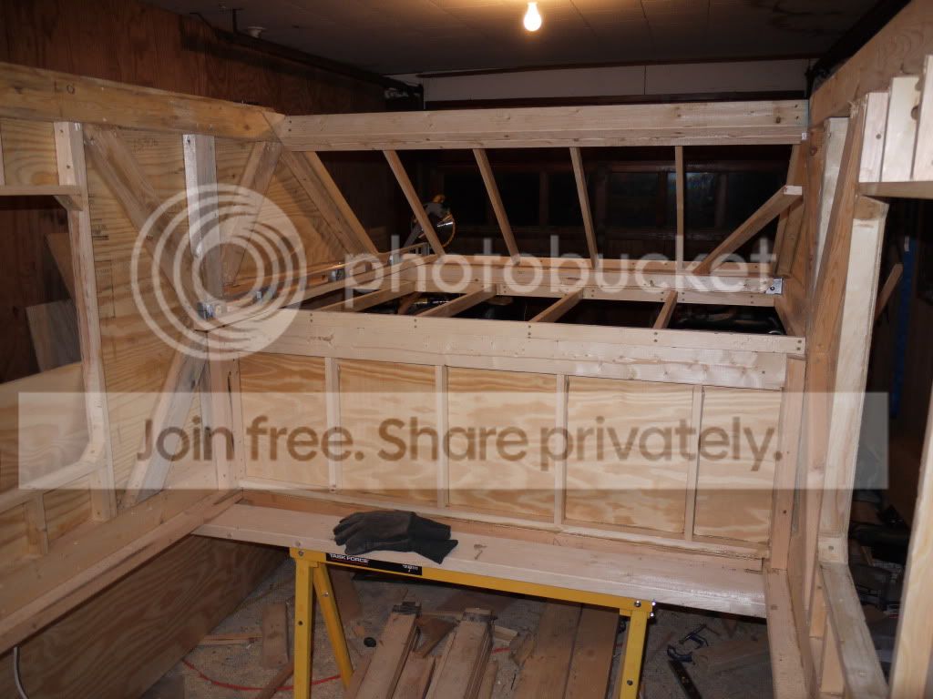 95 B2300 with camper I built