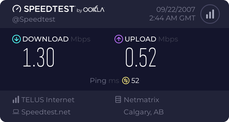 What your SPEED??