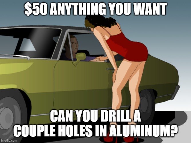 Epic fail drilling into aluminum
