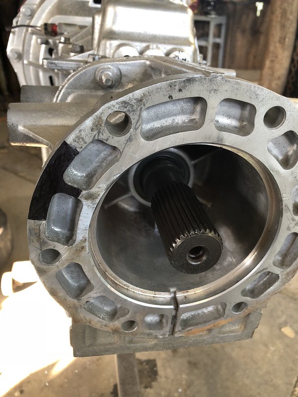 Leak Between Transmission and Transfer Case