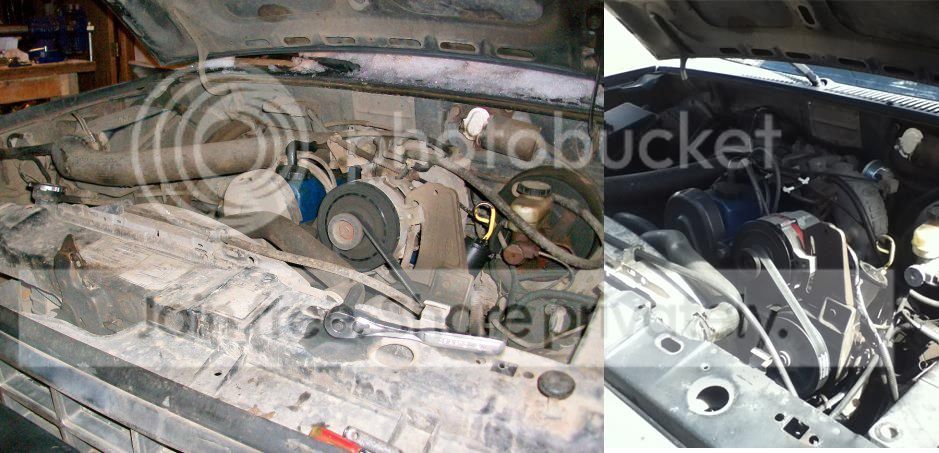 My Ranger and a puddle My Ranger and a puddle