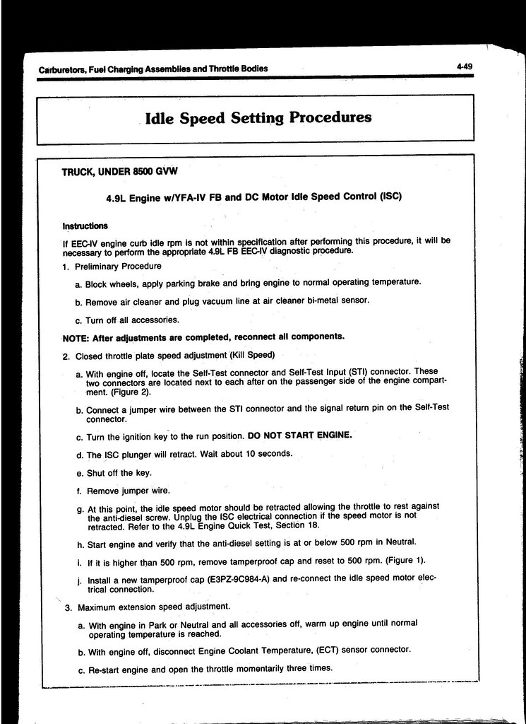 1984 2.8 v6 won’t idle 1984 2.8 v6 won’t idle