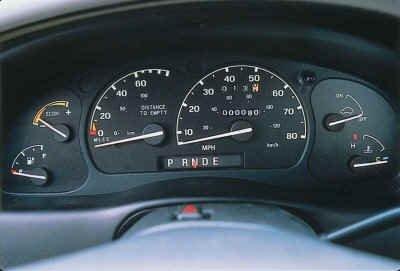 2001 Ford ranger dash lights #2