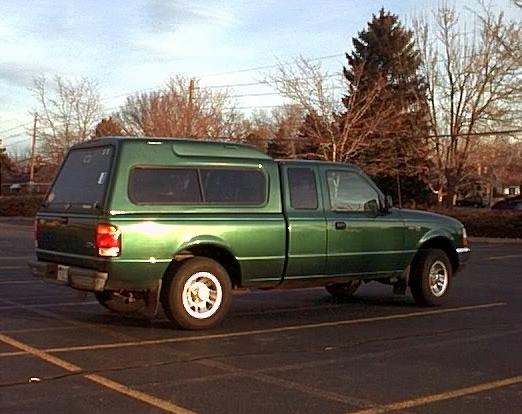 Ford ranger truck bed camper shell #2