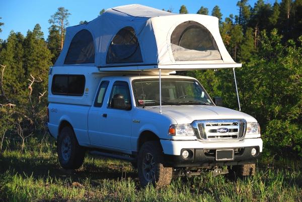 Ford ranger truck bed camper shell #7