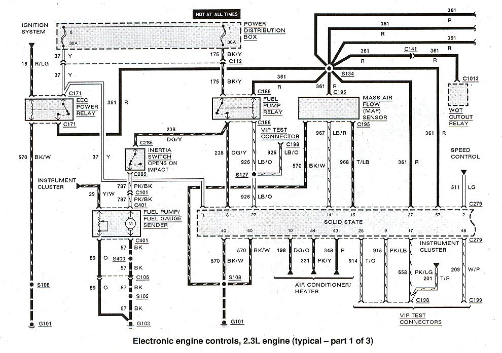 Ford ranger electrical schematic #1