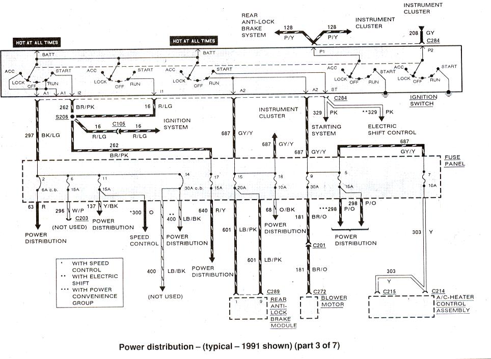 1991 Ford ranger electrical schematic