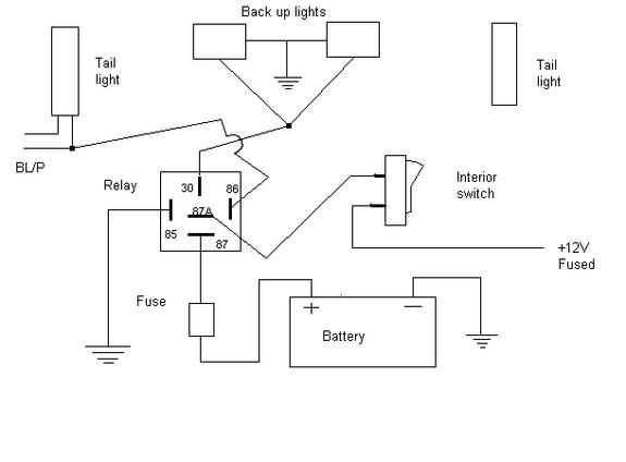 Ford Bronco Tail Light Wiring Diagram