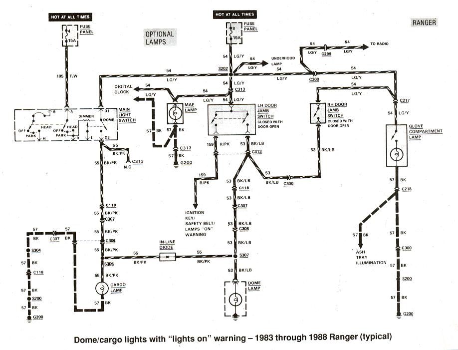 1983 Ford ranger wiring diagram #2