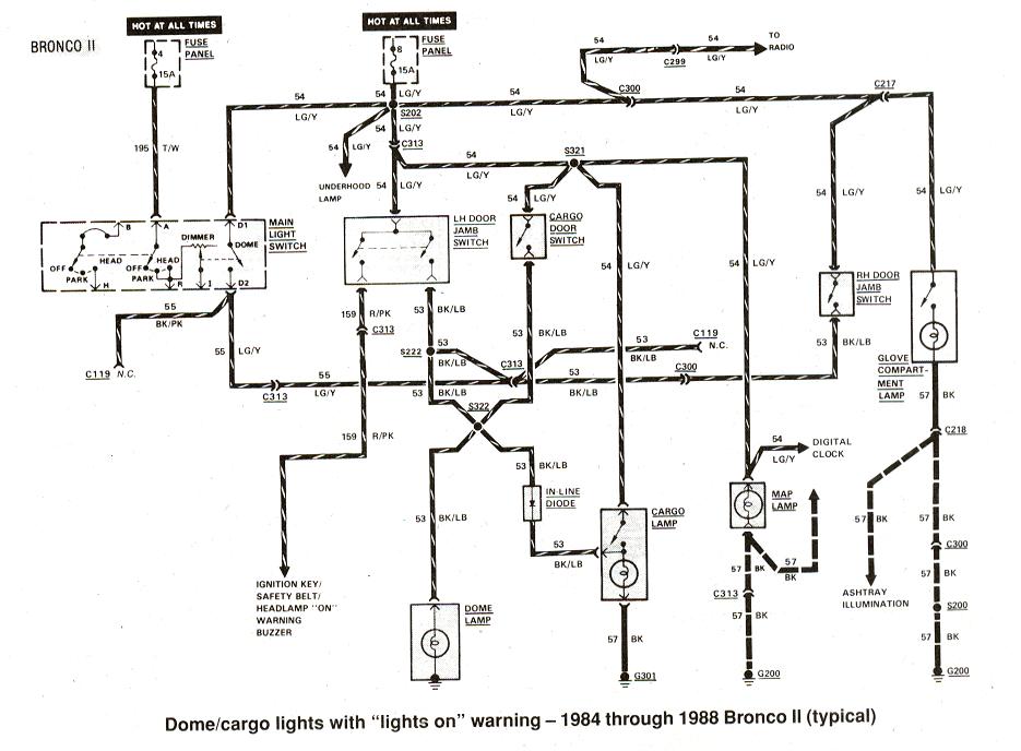 1984 Ford bronco engine wiring harness #10