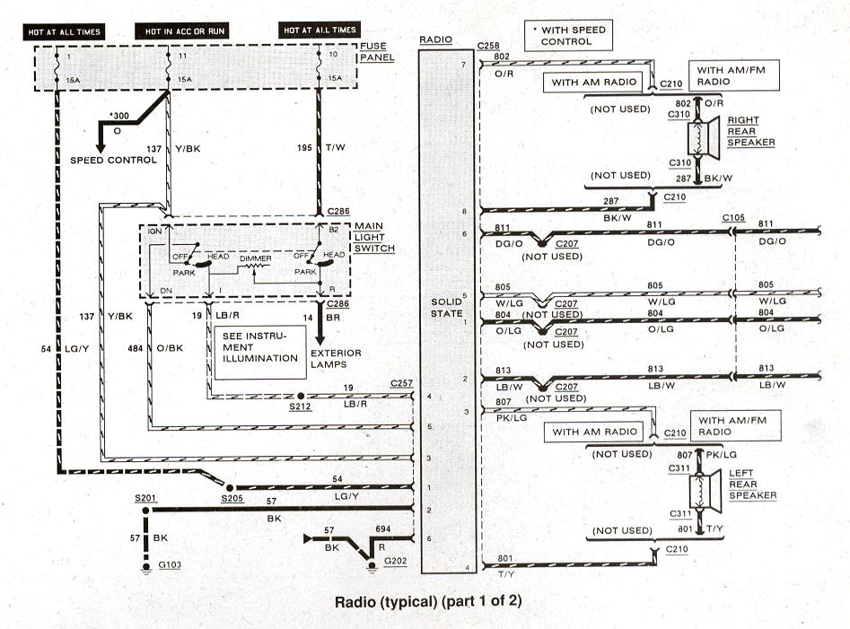 1991 Ford Ranger Wiring Diagram