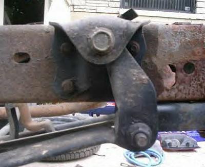 Replace ford ranger leaf spring shackle #2