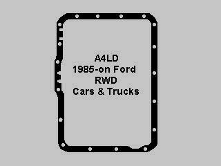 Ford a4ld transmission band adjustment #10