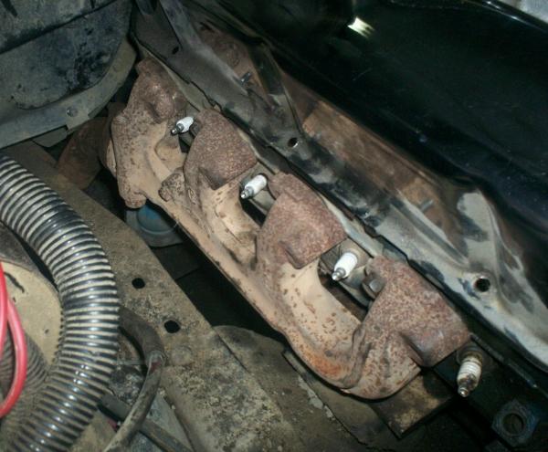 Ford van exhaust manifold leak #9