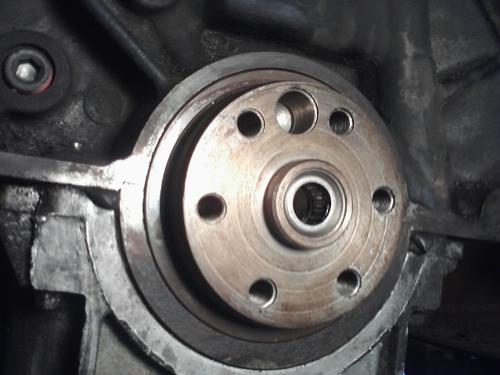 Ford ranger pilot bearing removal
