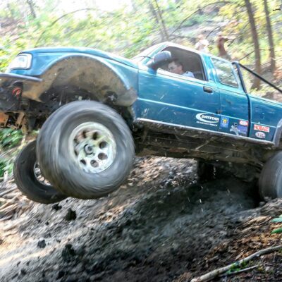 Andrew Wahlstrom 1997 Ford Ranger catching air