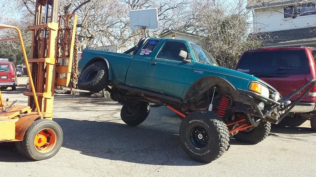 Dhkonrad 1993 Ford Ranger 4x4 Passenger Side