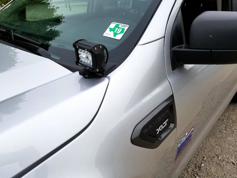 Installing LED OffRoad Lights On The Hood The Ranger Station
