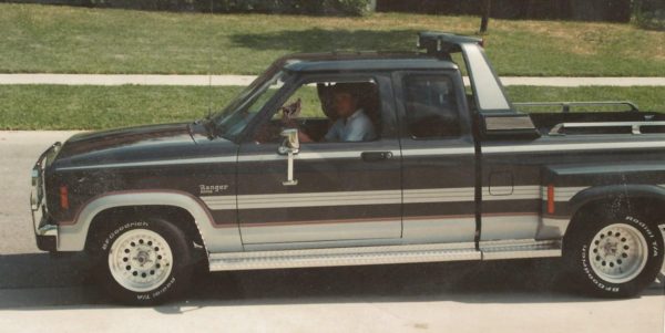 Ford Ranger Zimmer conversion with cab spoiler