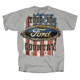 Ford Country American Flag T-Shirt