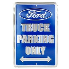 HangTime Ford Truck Parking Only Metallic Blue