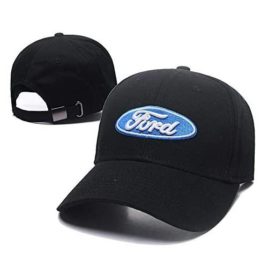 Ford Embroidered Baseball Cap – Black