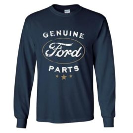 Genuine Ford Parts Long Sleeve Distressed T-Shirt