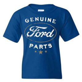 Genuine Ford Parts Youth T-Shirt Distressed Ford Logo Tee