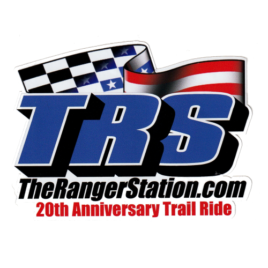 TRS 20th Anniversary Trail Ride Decal (Wrong Spacing)