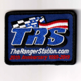 TRS 20th Anniversary Velcro Patch