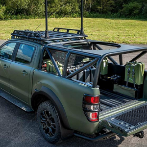 A Machine Gun Equipped Technical Ford Ranger - The Ranger Station